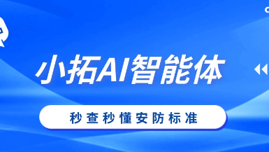 安防标准太多太复杂？小拓AI智能体：让国标、行标、地标秒查秒懂！